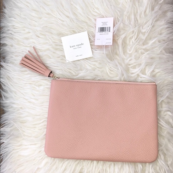 Kate Spade Sienne Logo Large Tassel Wristlet - Picture 5 of 6